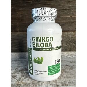 Bronson Ginkgo Biloba 120 Count Capsules | MSRP = $12.99
